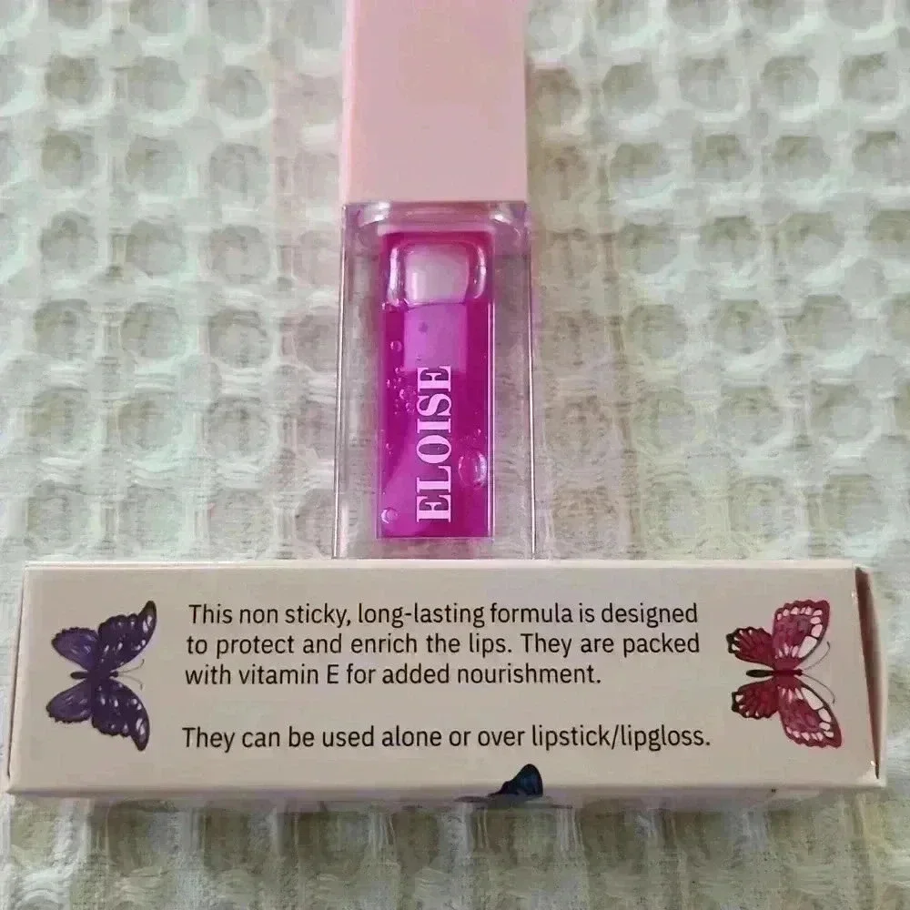 ELOISE BEAUTY Ultra Glow Lip Oil in Lily BNIB .27oz / 6.5mL